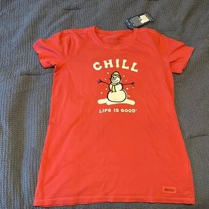 Life is Good M Ladies Crusher Tee